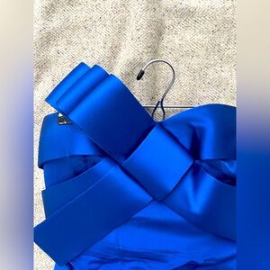 Marchesa silk evening gown